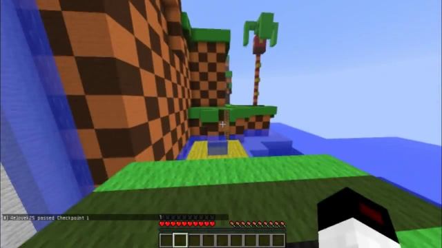 Прохождение карты Sonic The Hedgehog (Minecraft) смотреть онлайн
