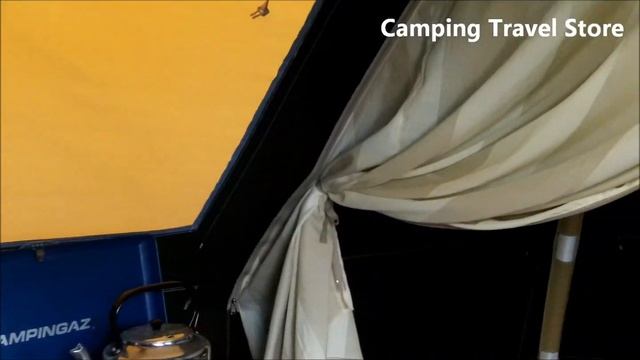 Inside a Karsten 350 Inflatable Tent Pod смотреть онлайн