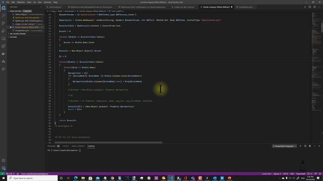 Azure - подробный обзор универсального PowerShell скрипта для работы с Azure Log Analytics API смотреть онлайн