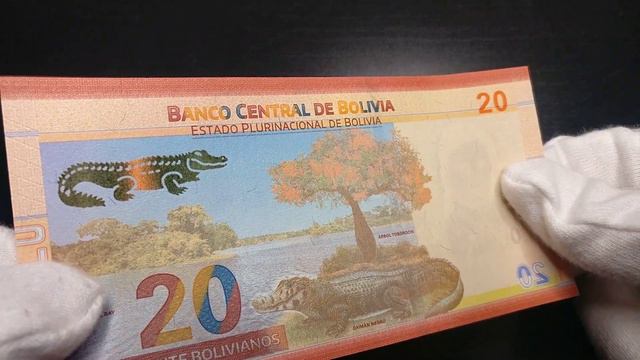 #20 Банкноты Боливии 2018 / Banknotes Of #Bolivia #BanknoTime #review #обзор #ультрафиолет