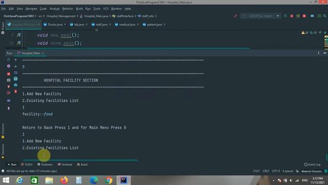 Hospital Management System in java | Cansole Java Project | with code and Report смотреть онлайн