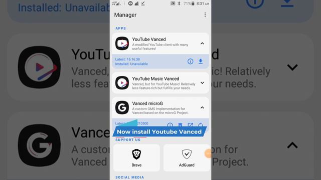 Install YouTube Vanced In Any Android Phone With Any Android Version | without ROOT | Tech Sheel!!! смотреть онлайн