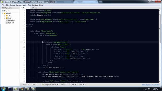 Part 4 How to edit Wordpress- Twitter Bootstrap For Beginners And HTML Markup Website Conversion смотреть онлайн