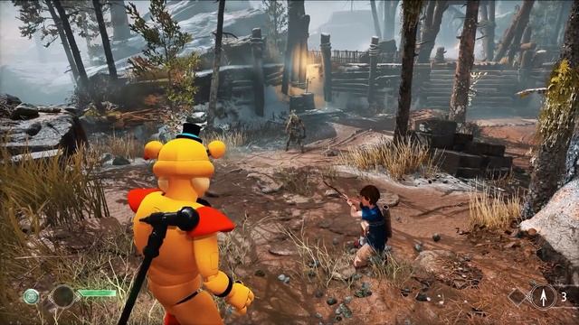 God of War but it's FNAF (God of Freddy mod) смотреть онлайн