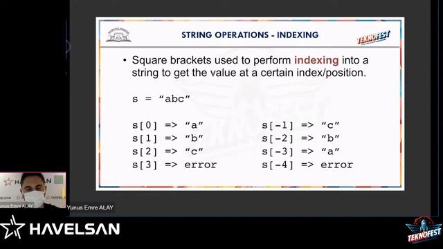 #TEKNOFEST2021 Eğitim Programı (Python ile Programlamaya Giriş-1) смотреть онлайн