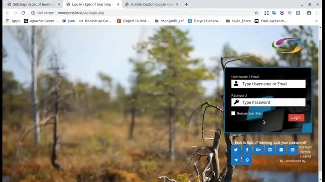 [FREE] How to Customize Wordpress Login Page 2020 | Easy & Simple way | WordPress Beginner Tutorial смотреть онлайн