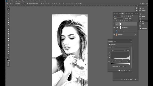 Pencil Sketch Effect | Pencil Art for beginners | Photoshop Pencil Sketch effect tutorial | SInhala смотреть онлайн