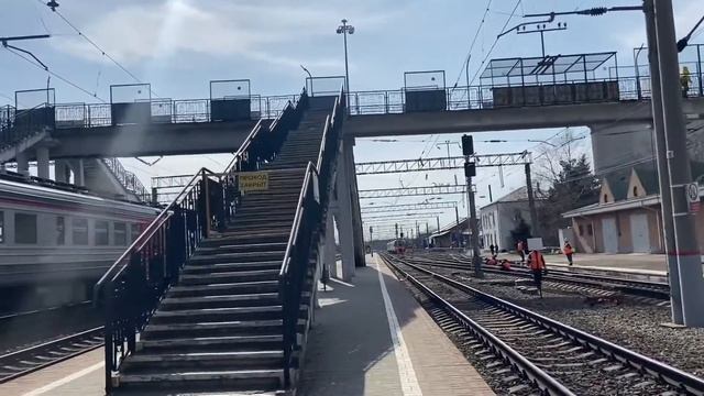 Вокзал Краснодара и ЭП3Д-0024