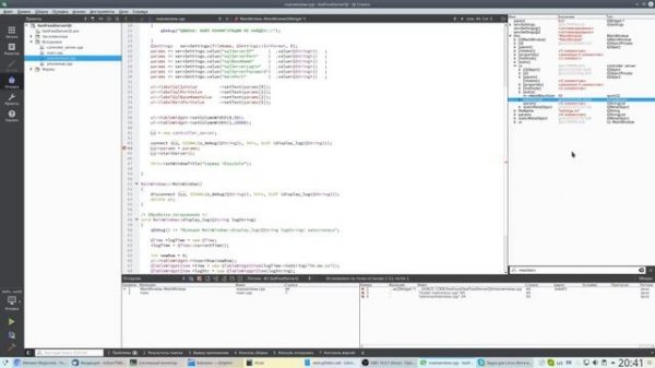 Отладка в Qt Creator чать 2
