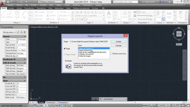 Insertar imágenes (Sin referencia) AutoCAD смотреть онлайн