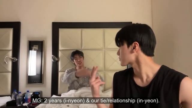 [ENG SUB] 220115 ATEEZ San & Mingi YouTube Live (SanMingki☺︎)