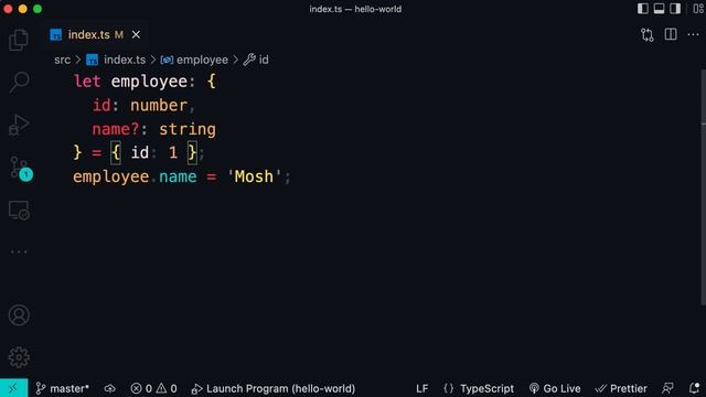 The Ultimate TypeScript Course, fundamentals: Objects смотреть онлайн