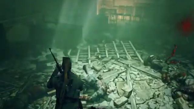 БИБЛИОТЕКА-Sniper Elite Nazi Zombie Army #7 смотреть онлайн