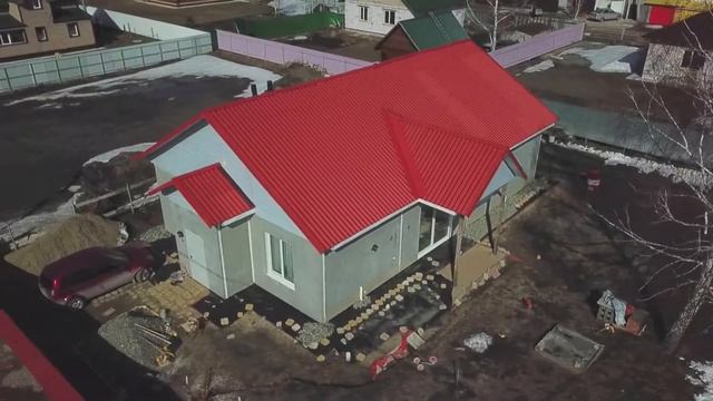 Классический одноэтажный дом