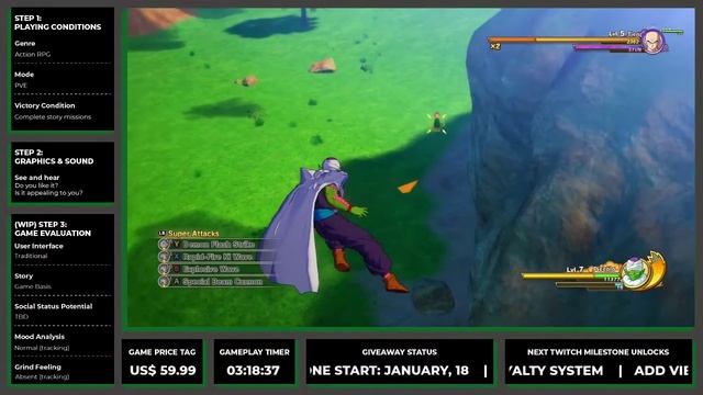 SUB STORY: Telekinesis Training Walkthrough | Piccolo vs Tien and Chiaotzu | Dragon Ball Z: Kakarot смотреть онлайн