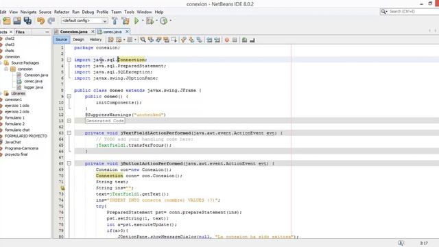 Conexión de java netbeans con mysql workbench смотреть онлайн