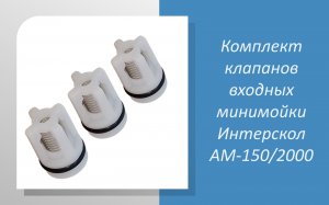 Комплект клапанов входных минимойки Интерскол АМ-150/2000