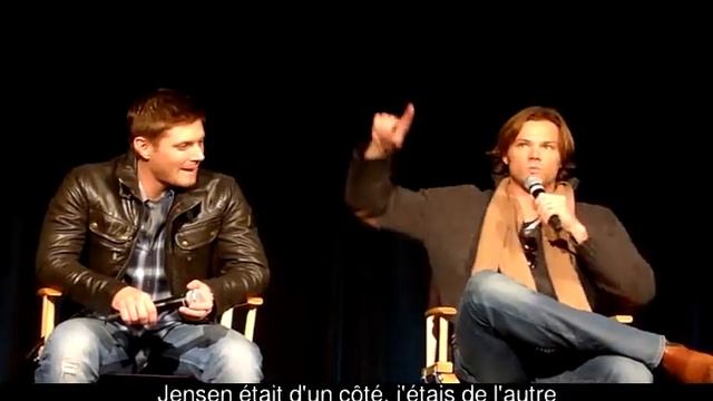 Jared and Jensen on weird/funny things that happened on set (VOSTFR) смотреть онлайн