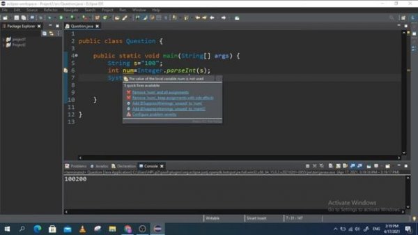 Java Convert String to int | Java String to int