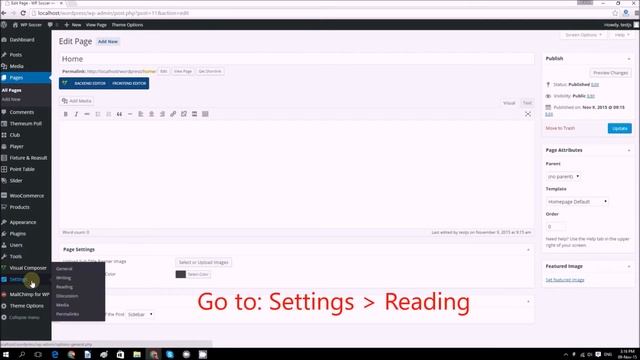 WP Soccer Tutorial: Preparing the site to add contents смотреть онлайн