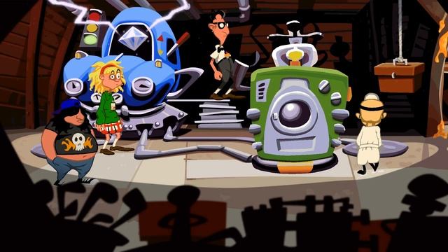 Return of the Tentacle - part 3 - Hoagie, Laverne and first time traveling hamster смотреть онлайн