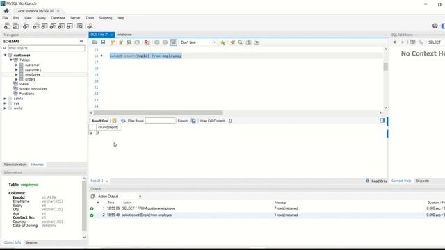 SQL COUNT Function| SQL Session-42| Hindi смотреть онлайн