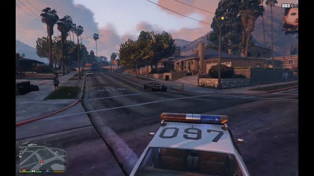 GTA 5 LSPD:FR - Chase #2 - LAPD 80's Retro Style - Ford Crown Victoria 1987 смотреть онлайн