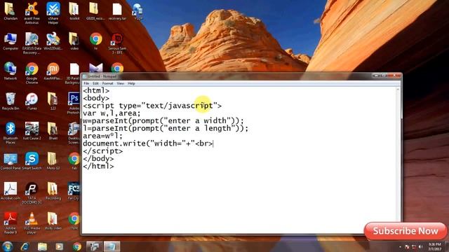 Calculate Area of Rectangle in HTML/JavaScript смотреть онлайн