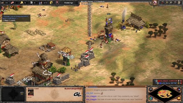 Villager war micro is my type of game ! смотреть онлайн