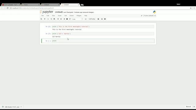 How to Make Print Statements in Python 3: Basic Python Tutorial for Total Beginners #2 смотреть онлайн