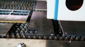 Настройка пробитий разных толщин на лазерном станке