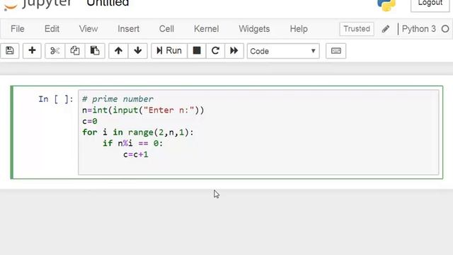 To Check given number is prime or not in python смотреть онлайн