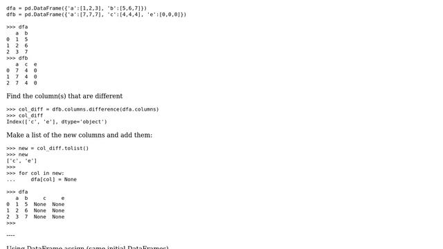 Compare 2 dataframe and add difference column, Python 3.6 (2 Solutions!!) смотреть онлайн
