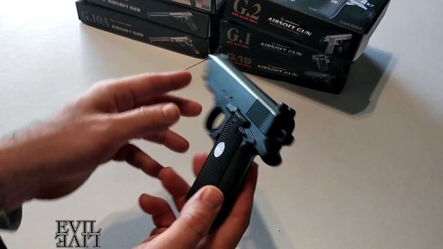 Пистолет Galaxy G.2 ( Colt Double Eagle ) - обзор, характеристики смотреть онлайн