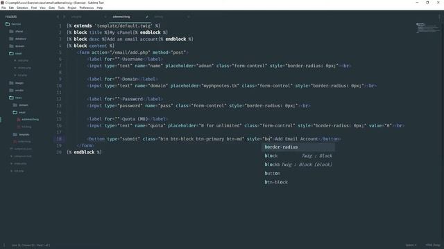 Control cPanel with PHP : Add an Email Account - Part 9 смотреть онлайн