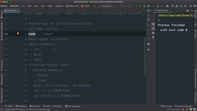 027 Kotlin Programming Language Fundamentals - Section Summary смотреть онлайн
