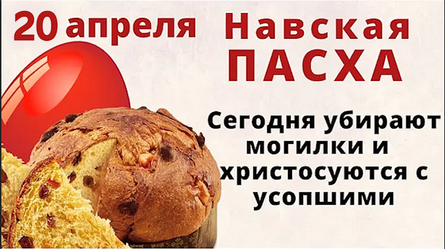 Пасхальный четверг - Пасха мертвых. Помолитесь сегодня за души усопших смотреть онлайн