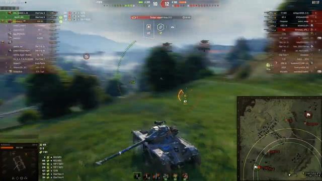 ИГРАЕМ ВЗВОДОМ С ТИМЕЙТОМ В World of Tanks. смотреть онлайн