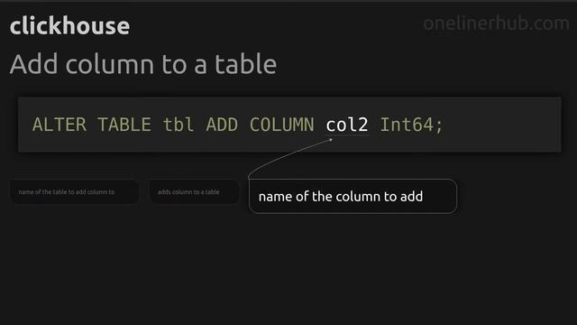 Add column to a table #clickhouse смотреть онлайн