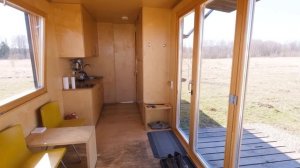 Живу в доме из контейнера три дня/Обзор дома из контейнера/Мини-дом