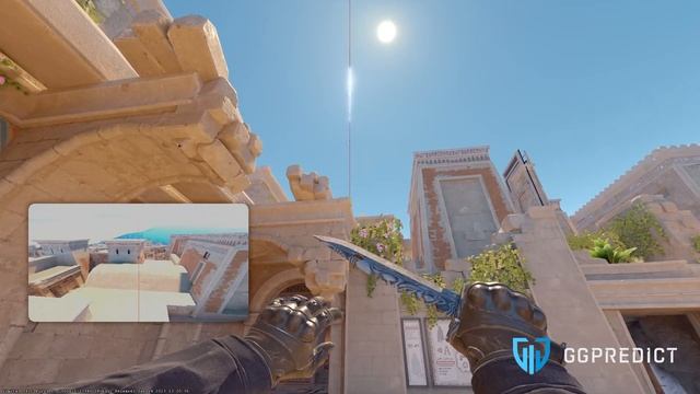 Anubis Bridge Smoke From T Spawn in CS2 смотреть онлайн