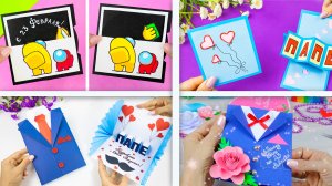 5 Идей как сделать Открытку на 23 февраля своими руками