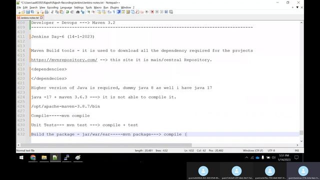 Jenkins-Day-6 || Building simple project using Java 17 version + Maven 3.8.7 смотреть онлайн