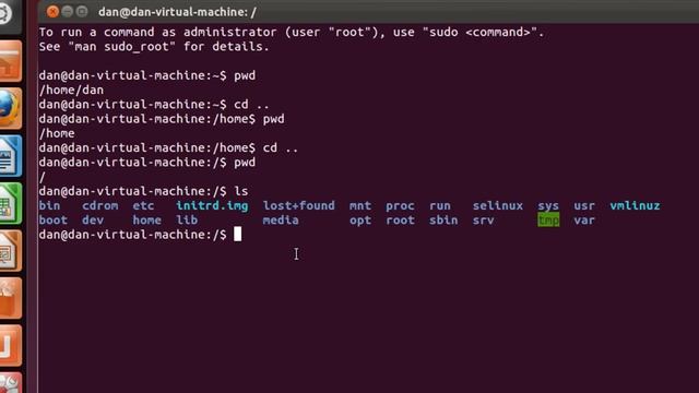 Linux Terminal commands and navigation for Beginners -Part1 смотреть онлайн