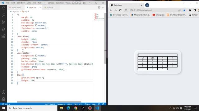 Web Calculator Using HTML CSS & JavaScript 2022 | We Tech смотреть онлайн