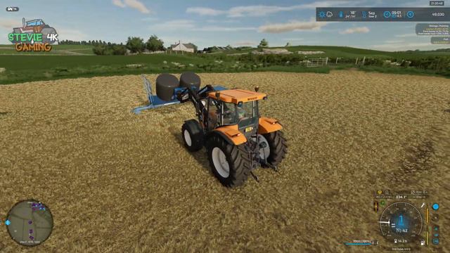 Fairhead/#5/Sim Farmer Livestream/Sowing/Rolling/Spraying/Seling Silage/Baling/FS22 4K Timelapse смотреть онлайн