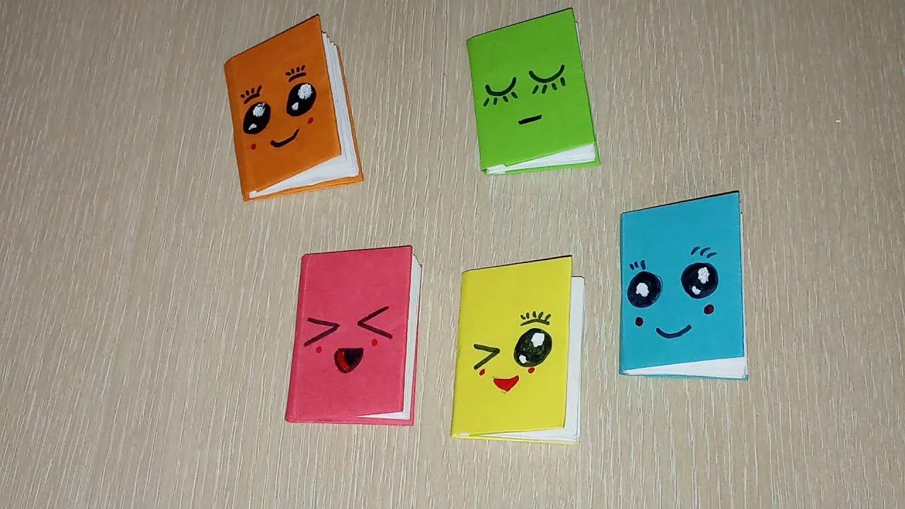 Маленькие блокноты из бумаги смотреть онлайн