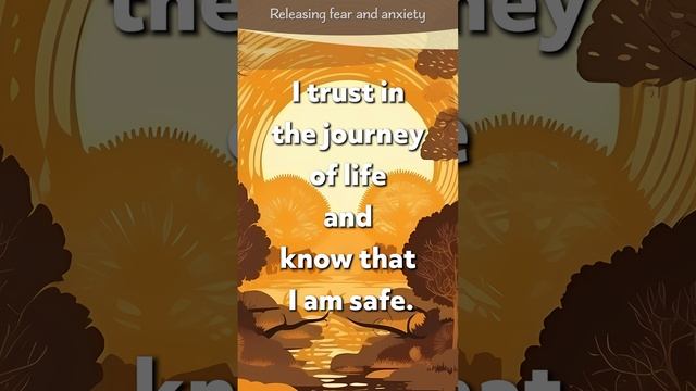 Releasing fear and anxiety | 1 Minute Affirmations смотреть онлайн