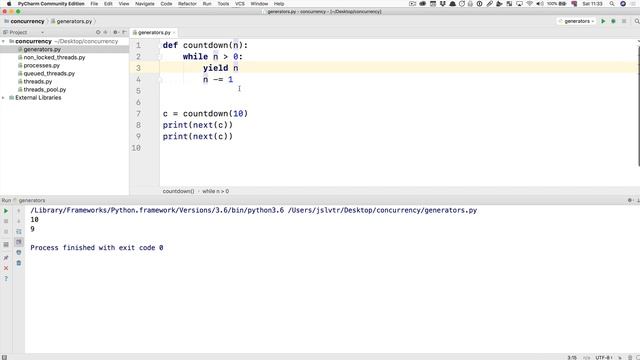 video13 11 Our first single threaded task scheduler in Python смотреть онлайн