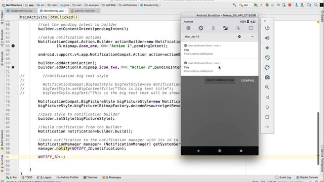 Android Development in Urdu-26 | Notification Sound,Vibration, Light & Flags | Jahan Numma смотреть онлайн